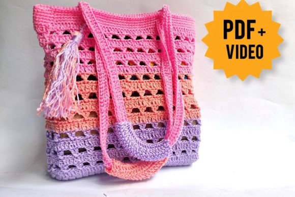 +100 Complete Crochet Kit for  Crochet Bag