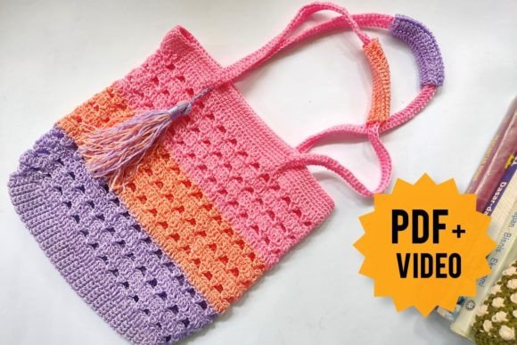 +100 Complete Crochet Kit for  Crochet Bag